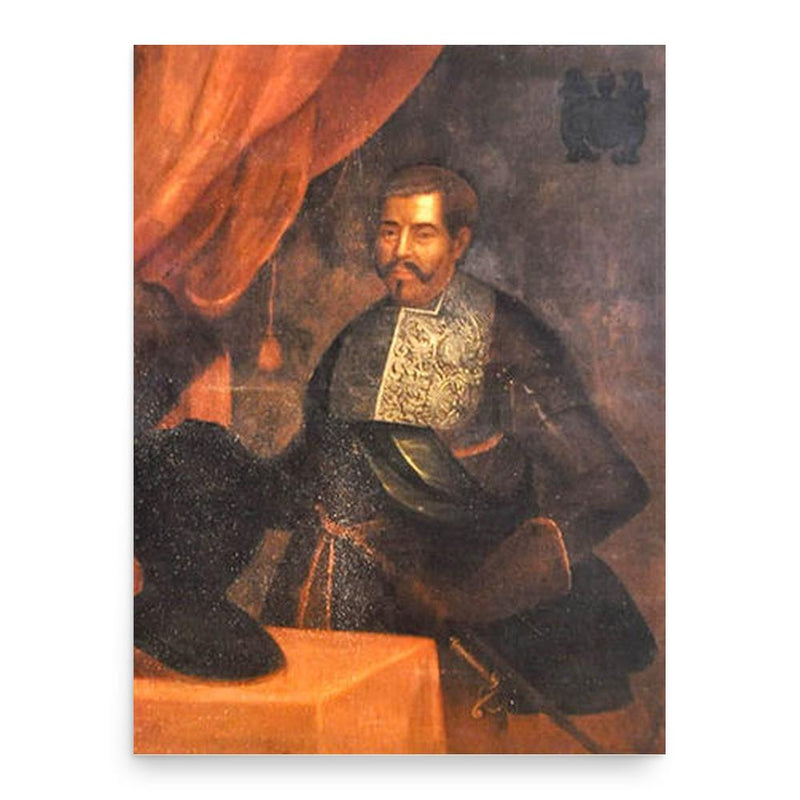 Francisco Barreto de Meneses poster print, in size 18x24 inches.