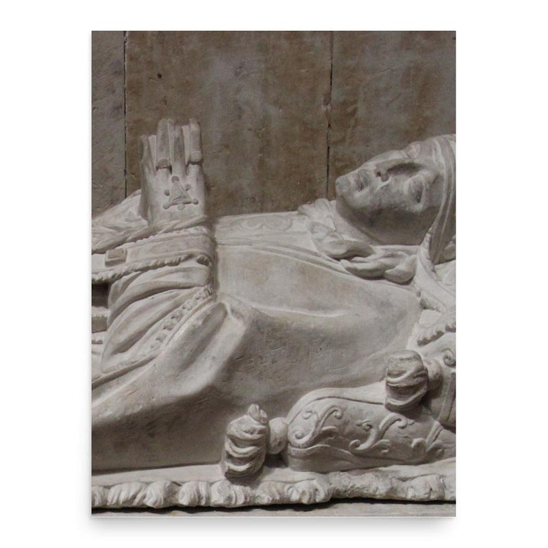 Francisco Bobadilla poster print, in size 18x24 inches.