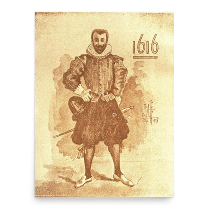 Francisco Caldeira Castelo Branco poster print, in size 18x24 inches.