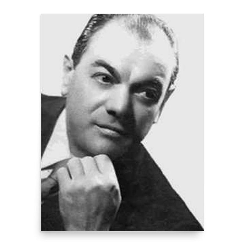 Francisco Canaro poster print, in size 18x24 inches.