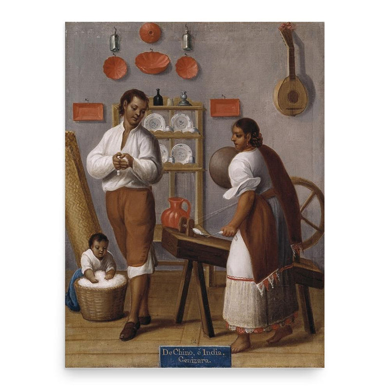 Francisco Clapera poster print, in size 18x24 inches.