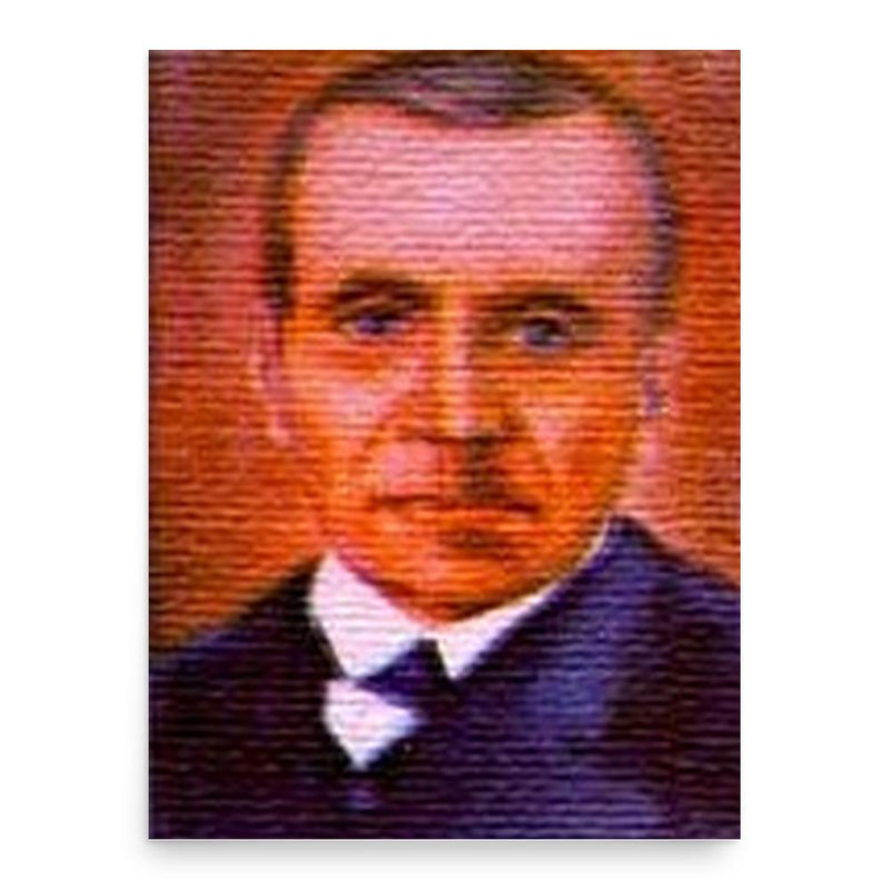 Francisco Cruz Castro poster print, in size 18x24 inches.