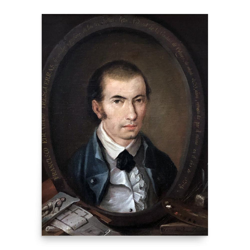Francisco Eduardo Tresguerras poster print, in size 18x24 inches.