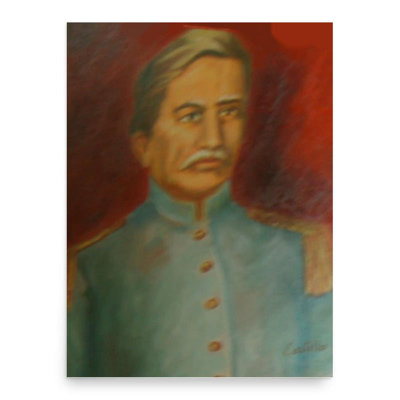 Francisco Ferrera poster print, in size 18x24 inches.