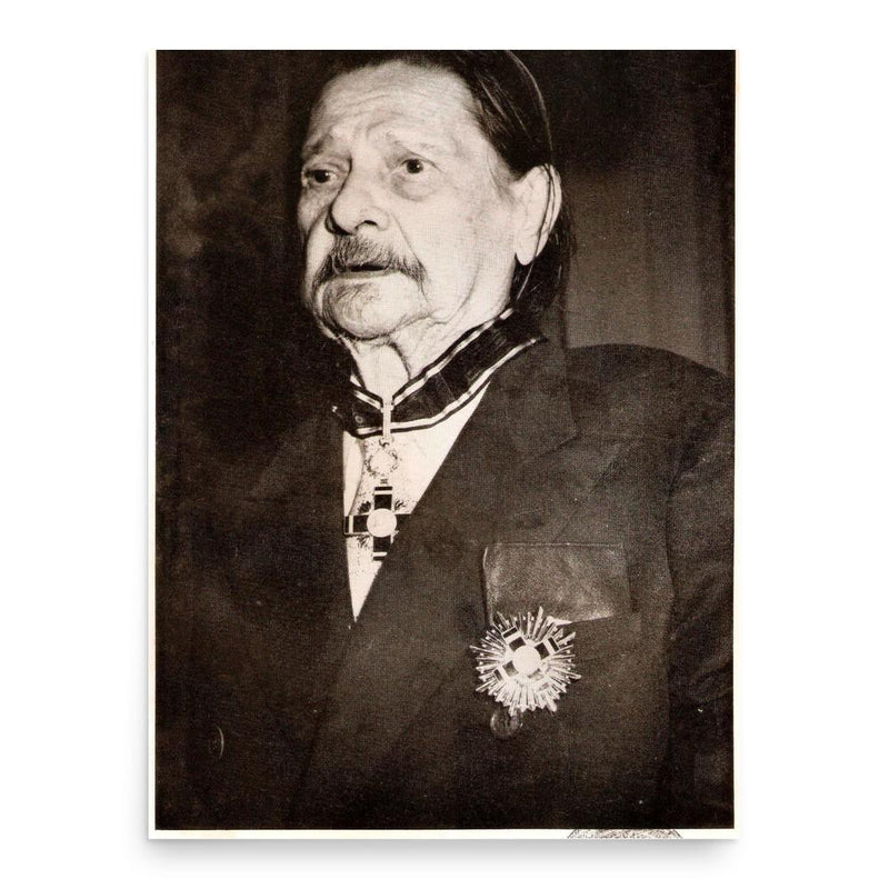 Francisco Gavidia poster print, in size 18x24 inches.