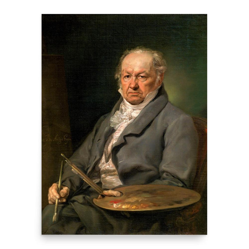 Francisco Goya poster print, in size 18x24 inches.