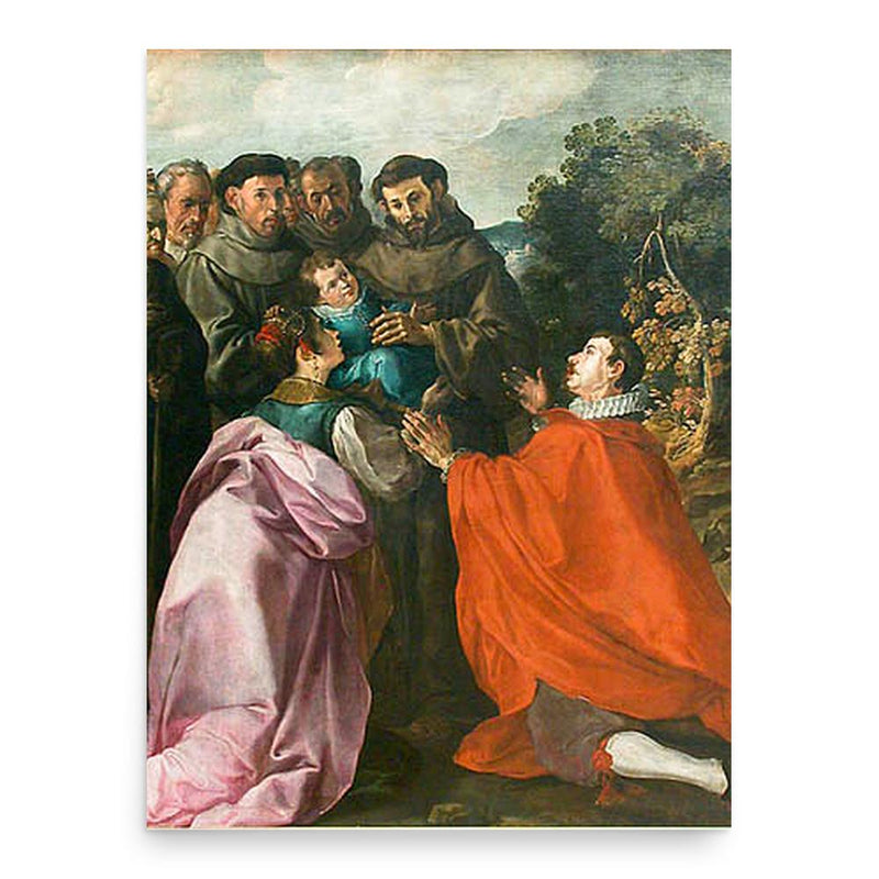 Francisco Herrera the Elder poster print, in size 18x24 inches.