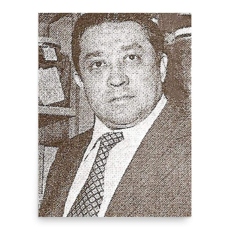 Francisco Mago Leccia poster print, in size 18x24 inches.