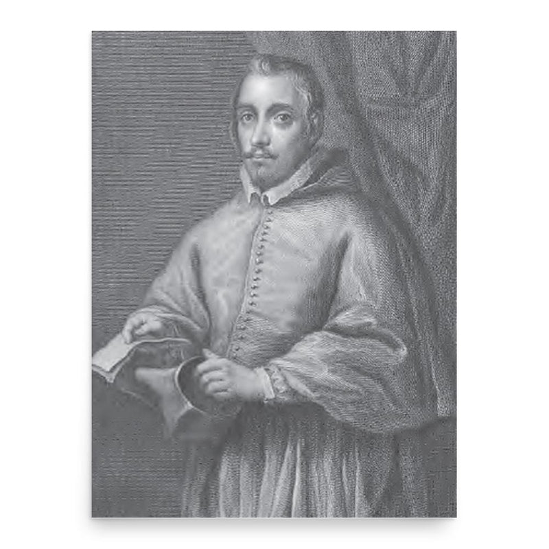 Francisco Mendoza de Bobadilla poster print, in size 18x24 inches.