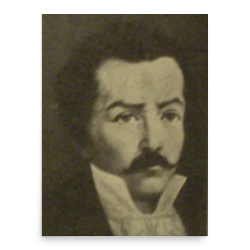 Francisco Narciso de Laprida poster print, in size 18x24 inches.