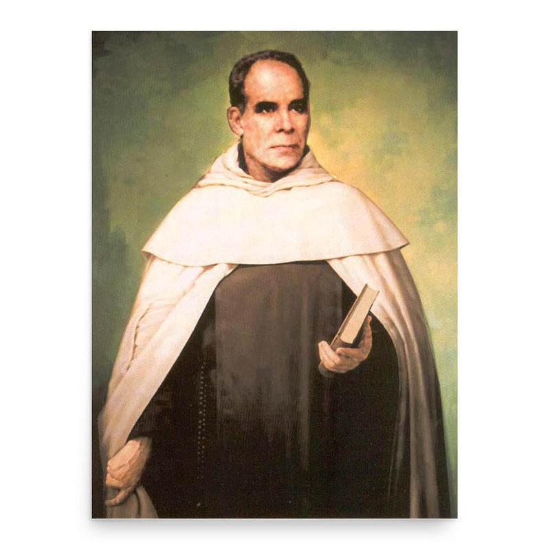 Francisco Palau poster print, in size 18x24 inches.