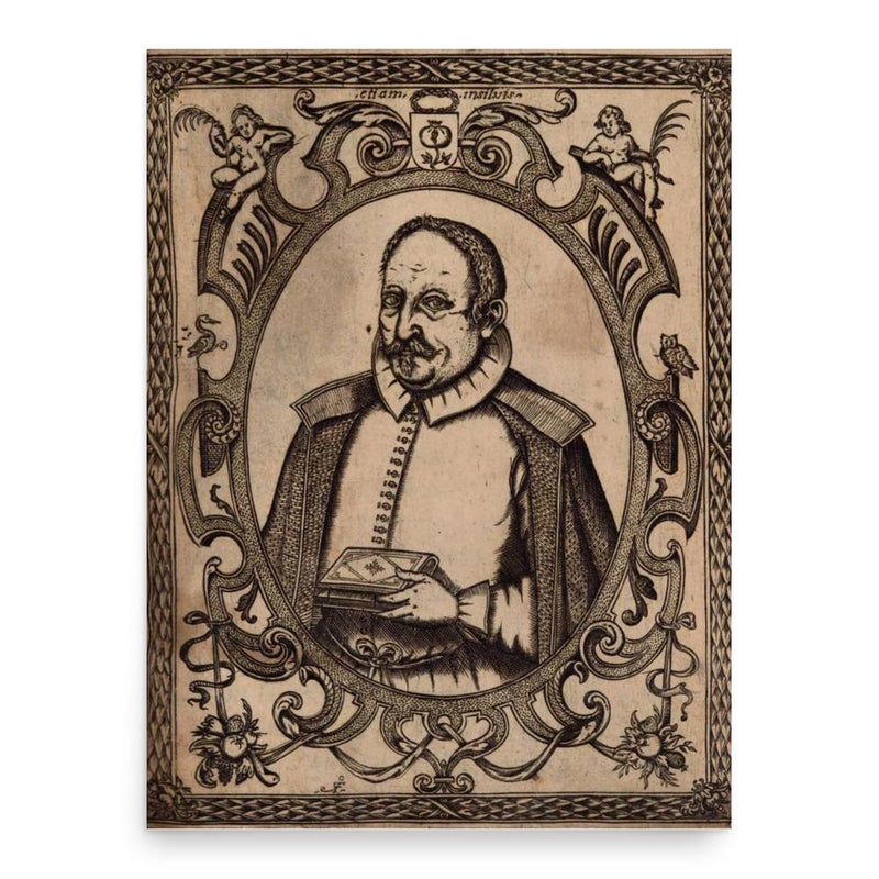 Francisco Rodrigues Lobo poster print, in size 18x24 inches.