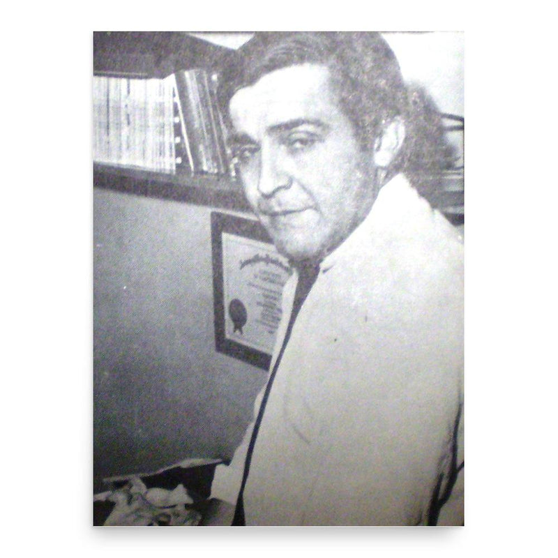 Francisco Urondo poster print, in size 18x24 inches.