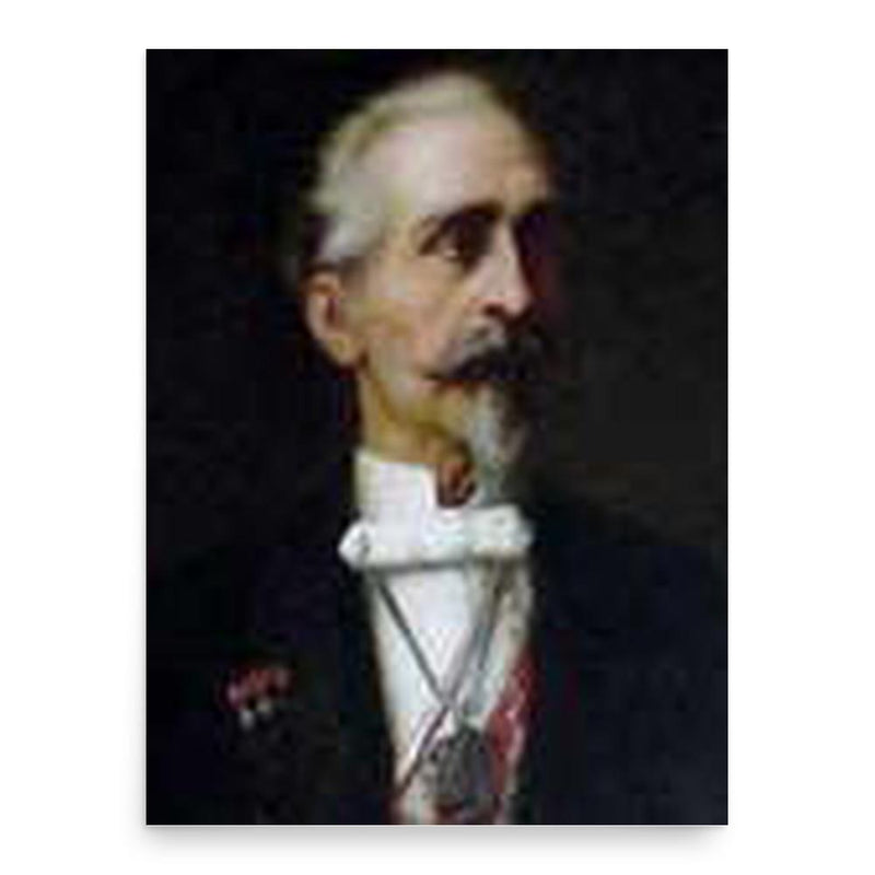 Francisco de Albear poster print, in size 18x24 inches.