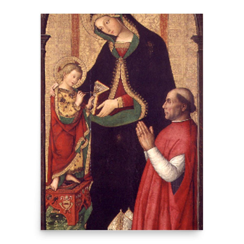 Francisco de Borja poster print, in size 18x24 inches.