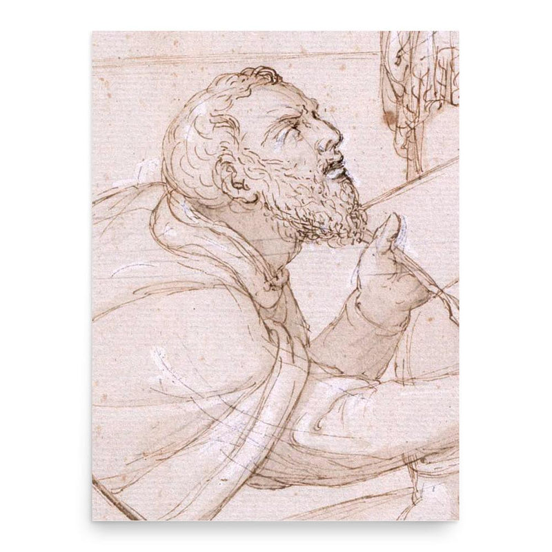 Francisco de Holanda poster print, in size 18x24 inches.