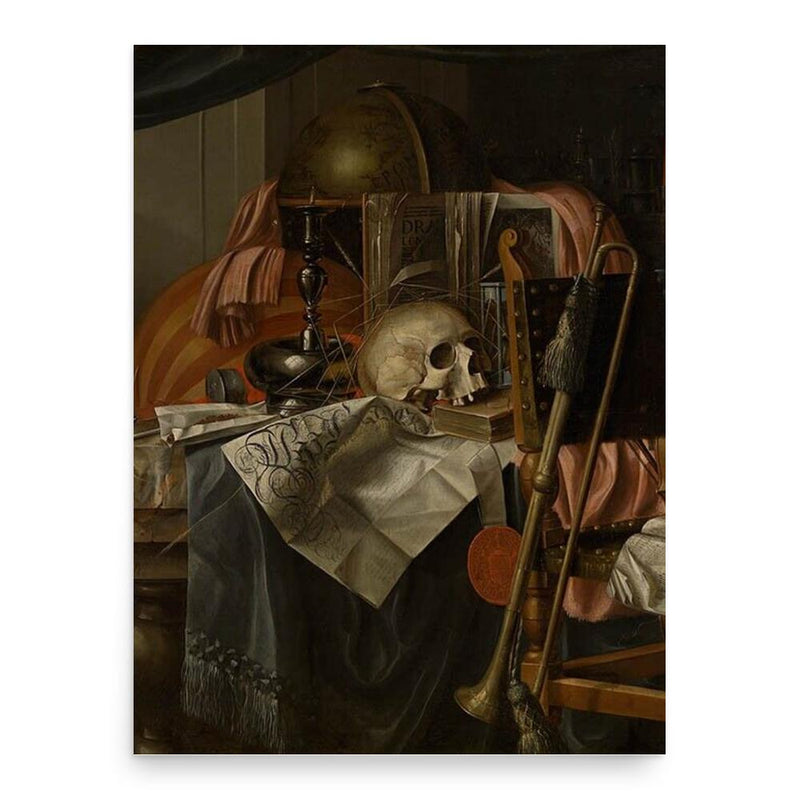 Franciscus Gijsbrechts poster print, in size 18x24 inches.