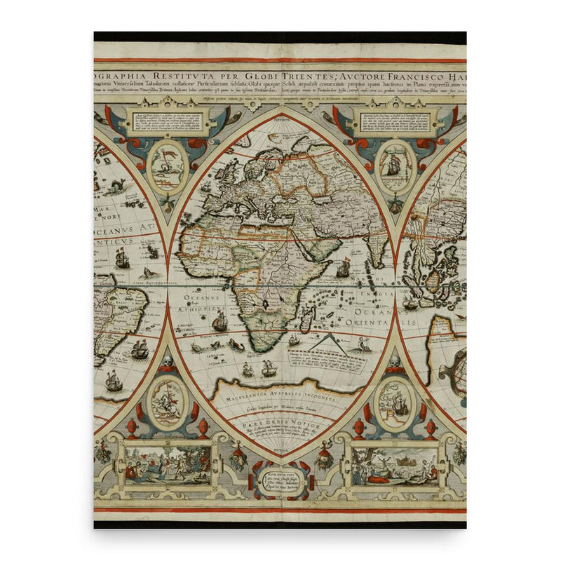 Franciscus Haraeus poster print, in size 18x24 inches.