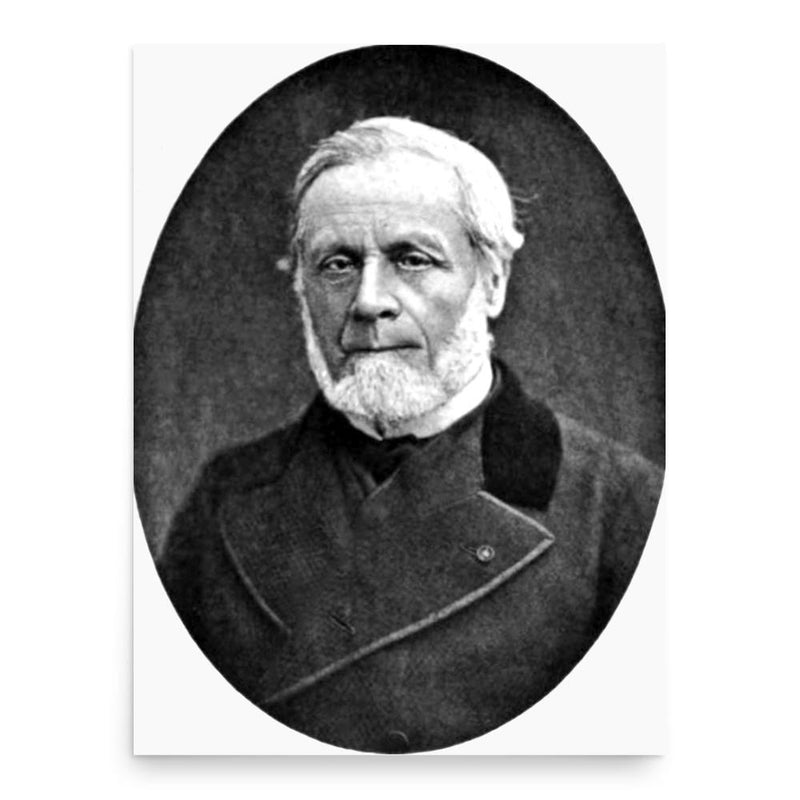 Francisque Bouillier poster print, in size 18x24 inches.