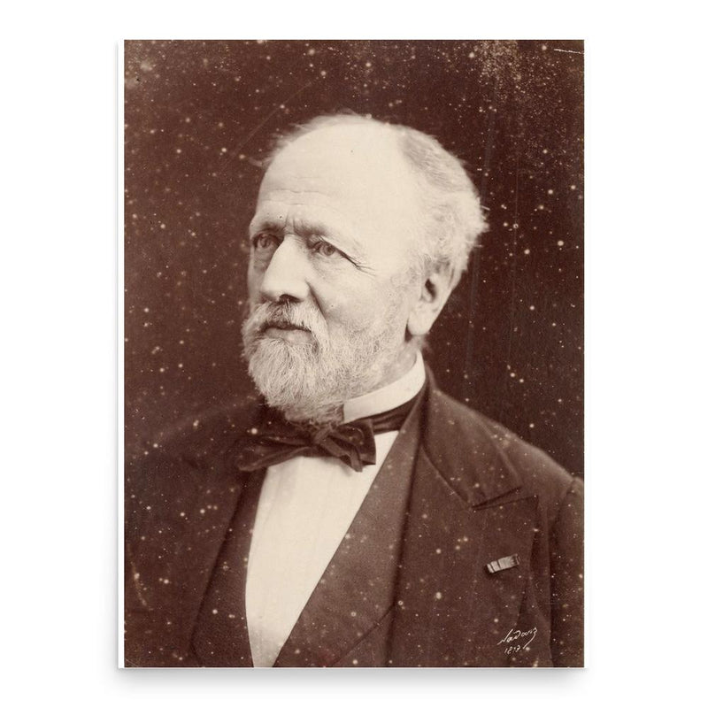 Francisque Xavier Michel poster print, in size 18x24 inches.