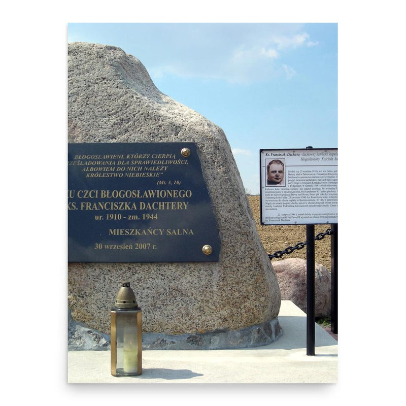 Franciszek Dachtera poster print, in size 18x24 inches.