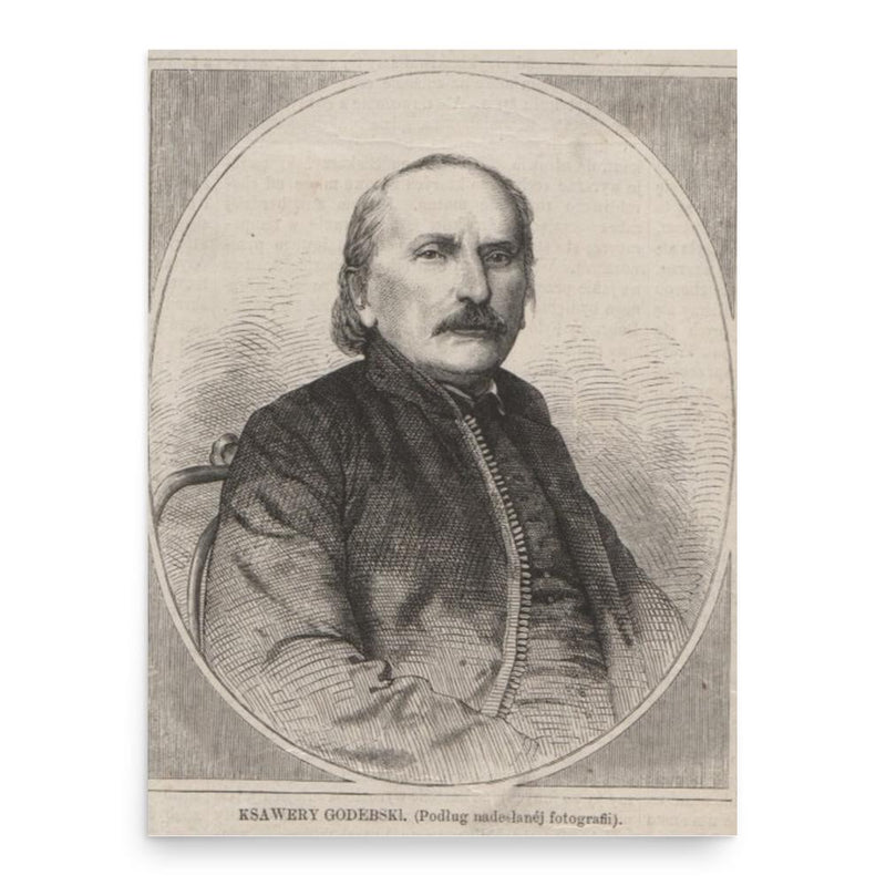Franciszek Ksawery Godebski poster print, in size 18x24 inches.