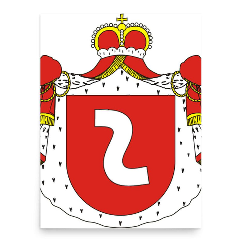 Franciszek Lubomirski poster print, in size 18x24 inches.