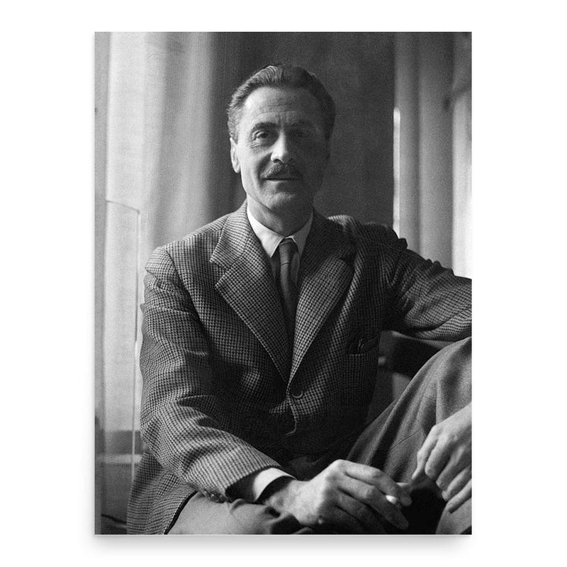 Franco Albini poster print, in size 18x24 inches.