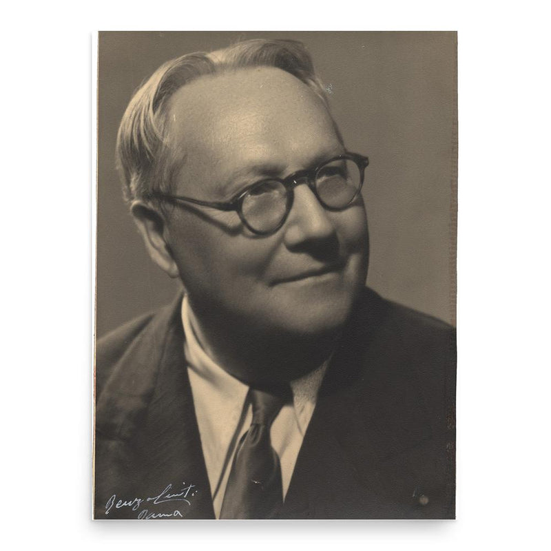 Franco Alfano poster print, in size 18x24 inches.