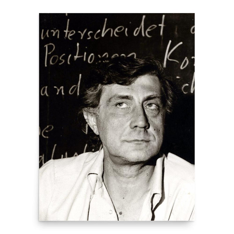 Franco Basaglia poster print, in size 18x24 inches.