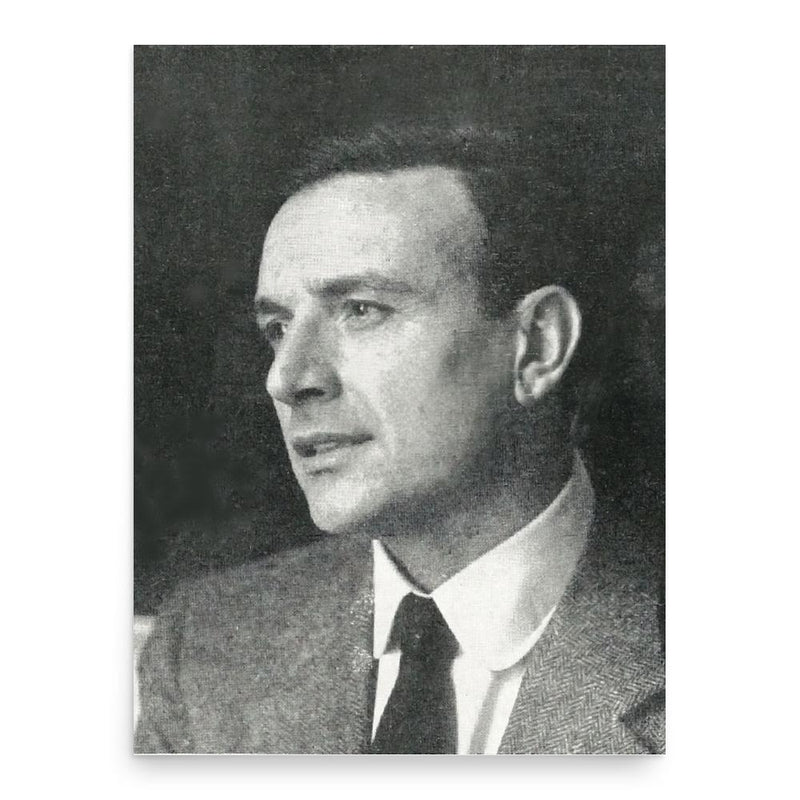 Franco Brusati poster print, in size 18x24 inches.