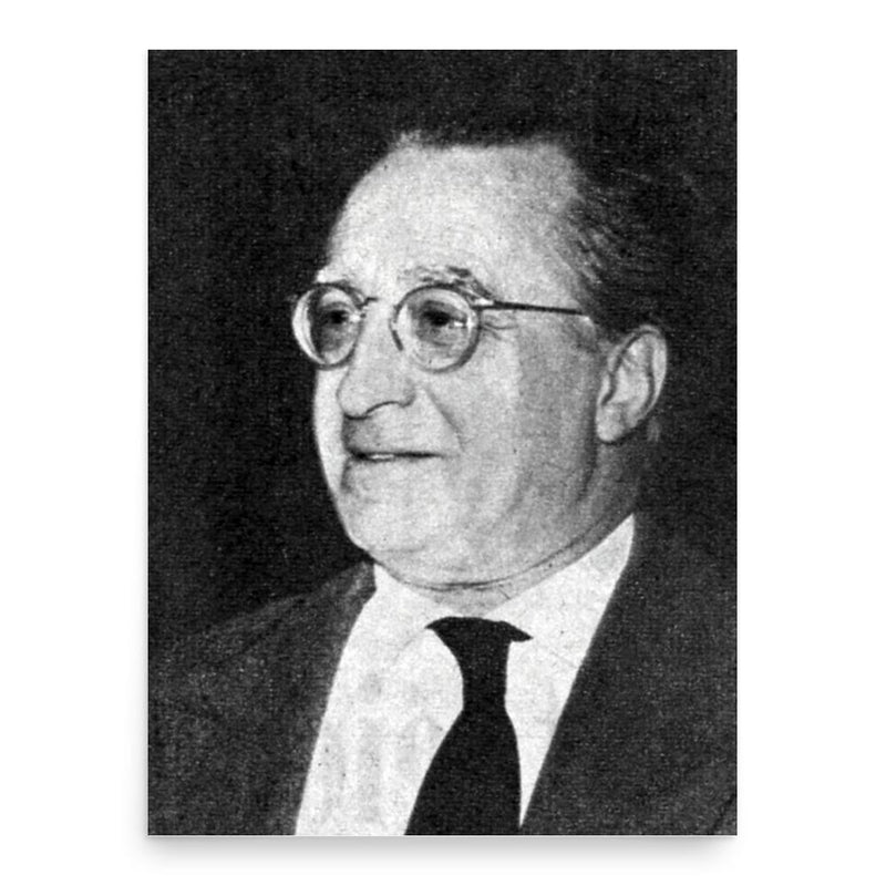 Franco Capuana poster print, in size 18x24 inches.