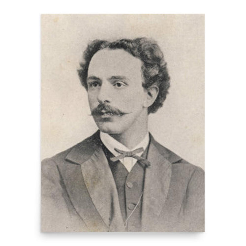 Franco Faccio poster print, in size 18x24 inches.