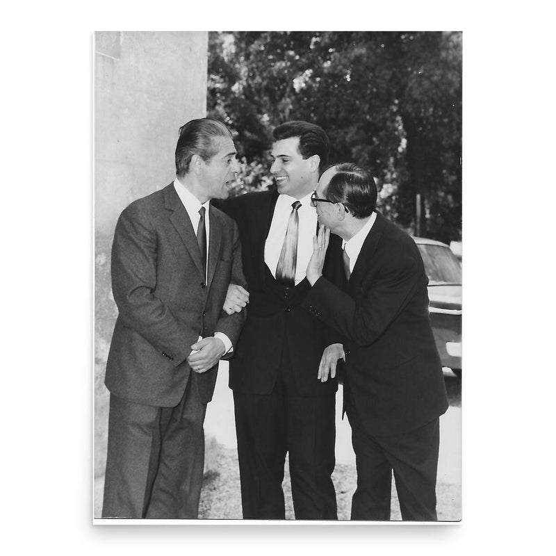 Franco Ferrara poster print, in size 18x24 inches.