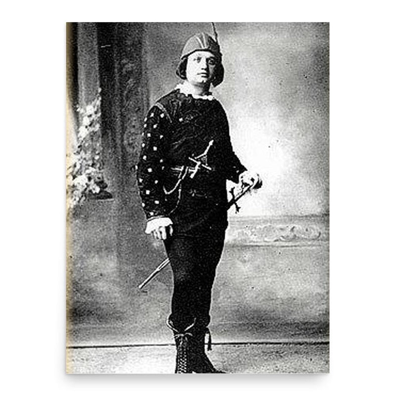 Franco Lo Giudice poster print, in size 18x24 inches.