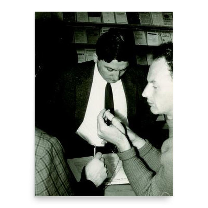 Frank Adams poster print, in size 18x24 inches.