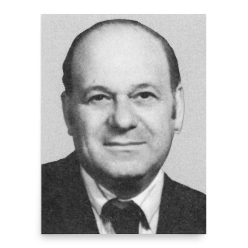 Frank Annunzio poster print, in size 18x24 inches.