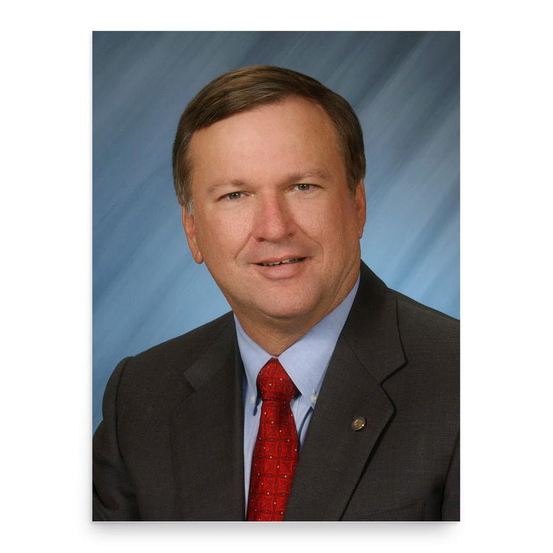 Frank Attkisson poster print, in size 18x24 inches.