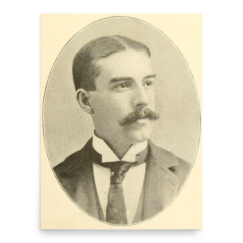 Frank Barna Bigelow poster print, in size 18x24 inches.