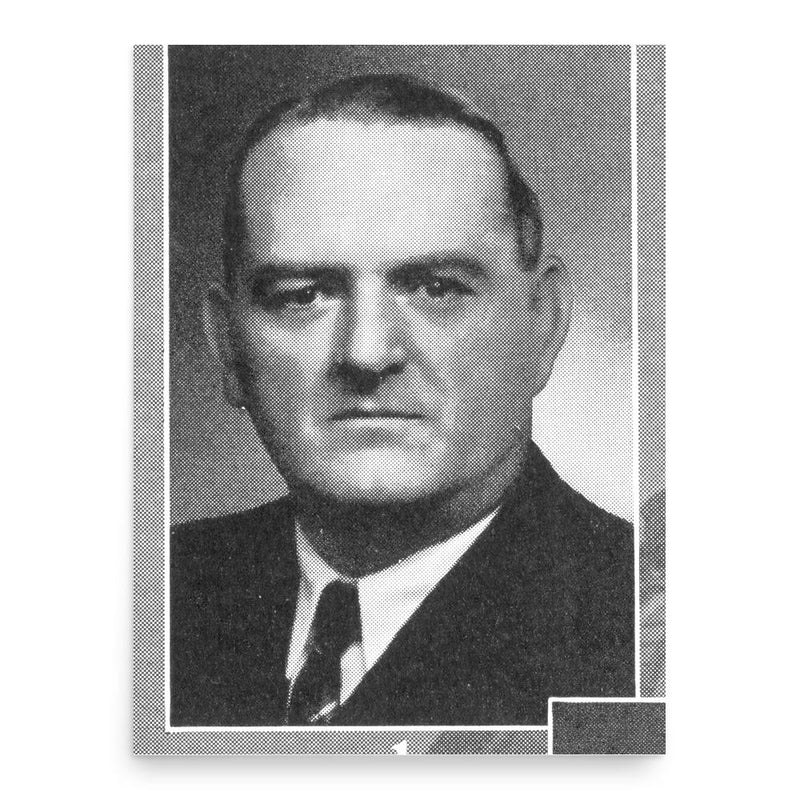 Frank Bateman Keefe poster print, in size 18x24 inches.