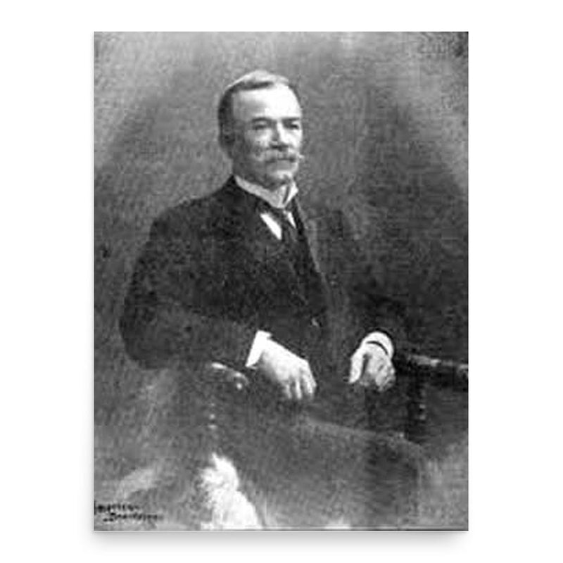 Frank Benton poster print, in size 18x24 inches.