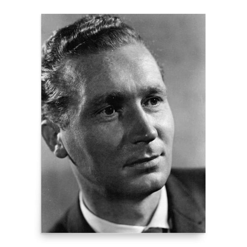 Frank Beyer poster print, in size 18x24 inches.