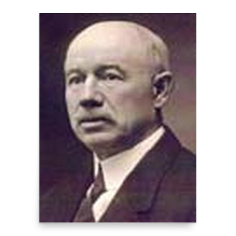 Frank Bliss poster print, in size 18x24 inches.