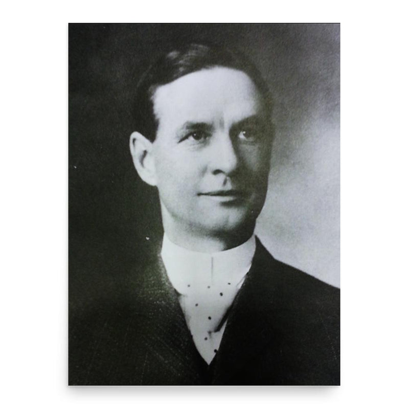 Frank Bond poster print, in size 18x24 inches.