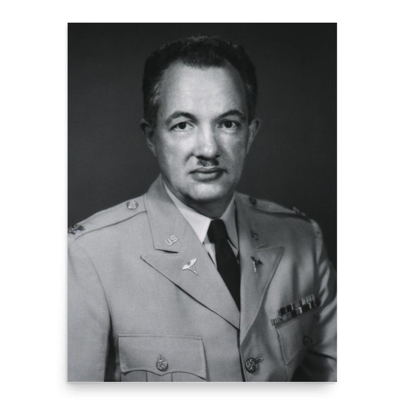 Frank Bradway Rogers poster print, in size 18x24 inches.