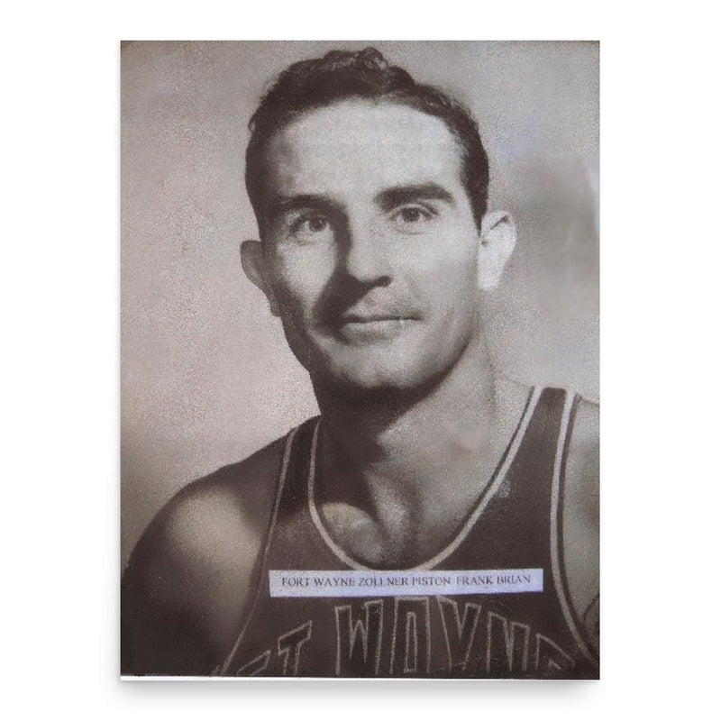 Frank Brian poster print, in size 18x24 inches.