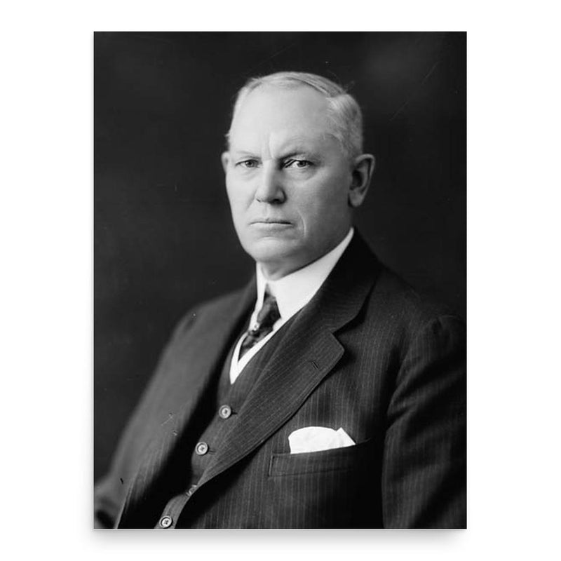 Frank Broadstreet Carvell poster print, in size 18x24 inches.