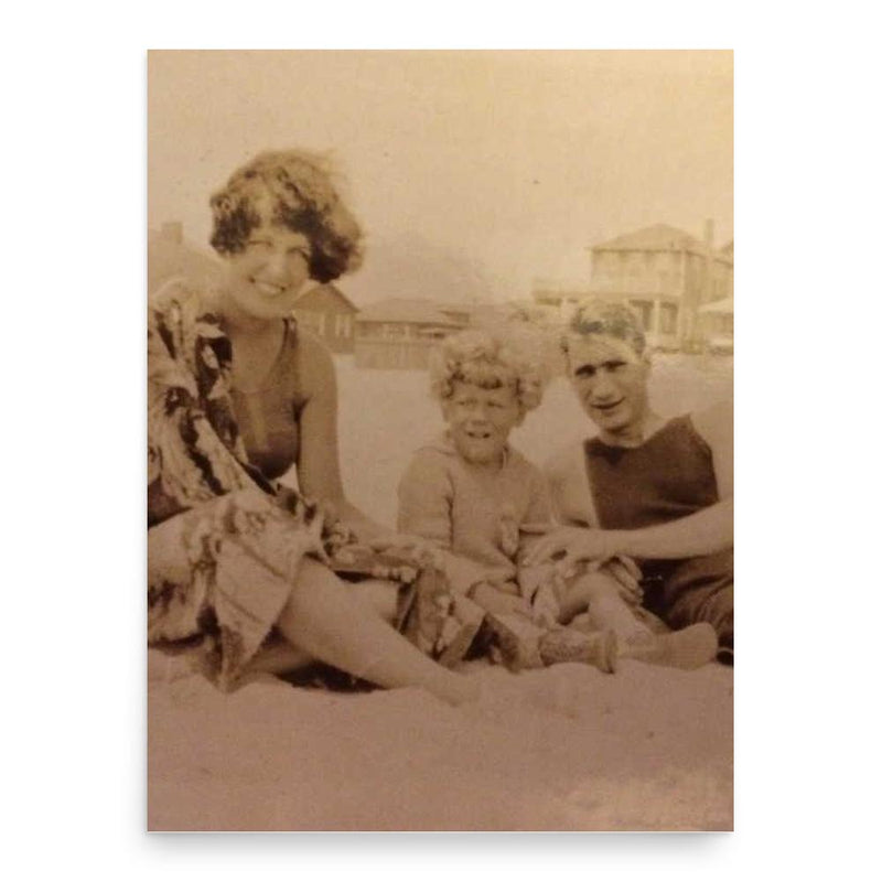 Frank Buckley Walker poster print, in size 18x24 inches.