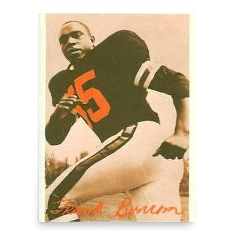 Frank Buncom poster print, in size 18x24 inches.