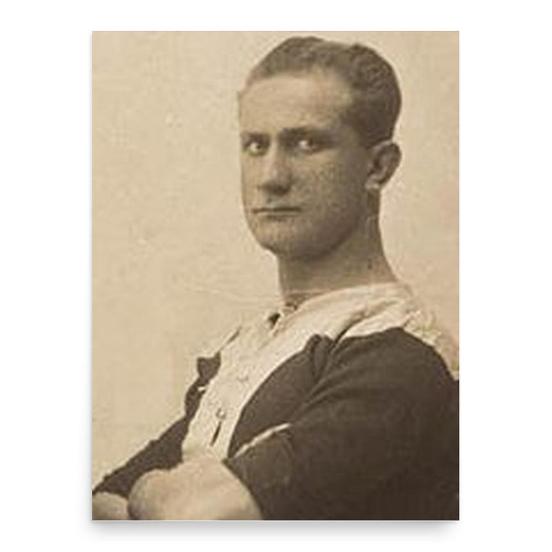 Frank Burge poster print, in size 18x24 inches.